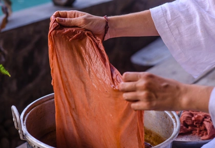 Thumbnail image of Fabric Dyeing at White Dandelion Village
