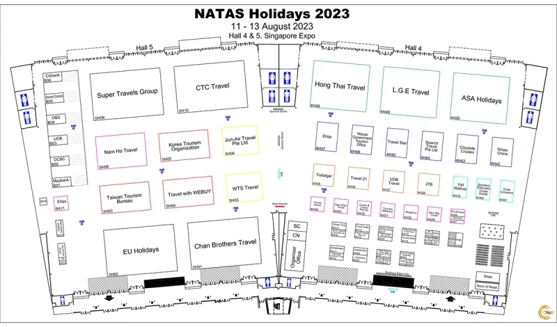 Natas August 2023 Floor Plan